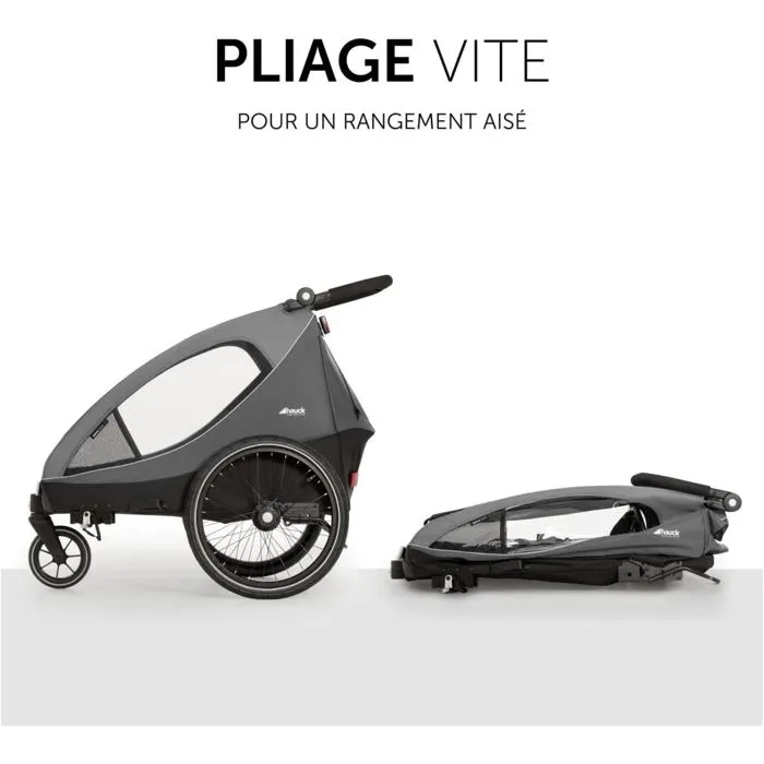 Remorque vélo duo Dryk-2