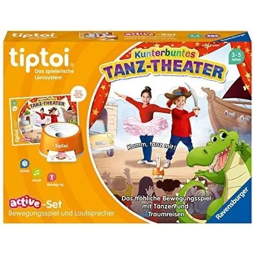 Jeu de mouvement - RAVENSBURGER - TIPTOI 00122 - Multicolore - À partir de 3 ans - Inclus haut-parleur-0