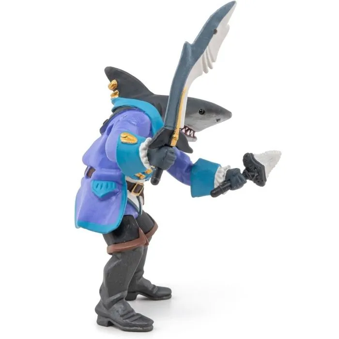 Papo - Figurine Pirate mutant requin-5