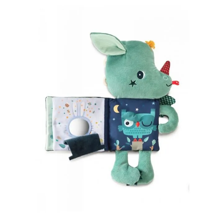 Livre doudou Lilliputiens Joe le dragon-1