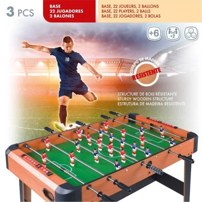 Jeux de société pour enfants baby-foot en bois CB Games-1