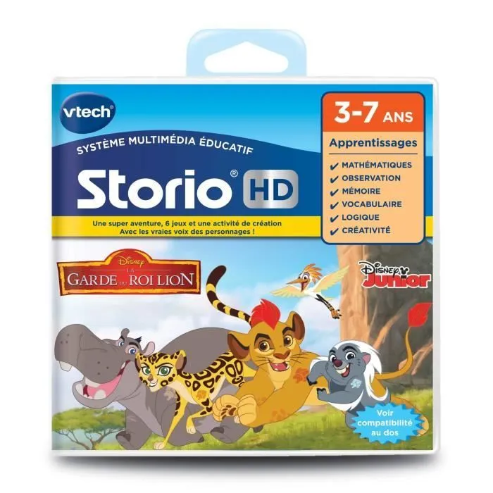 VTECH - Jeu Éducatif Storio - La Garde Du Roi Lion-1