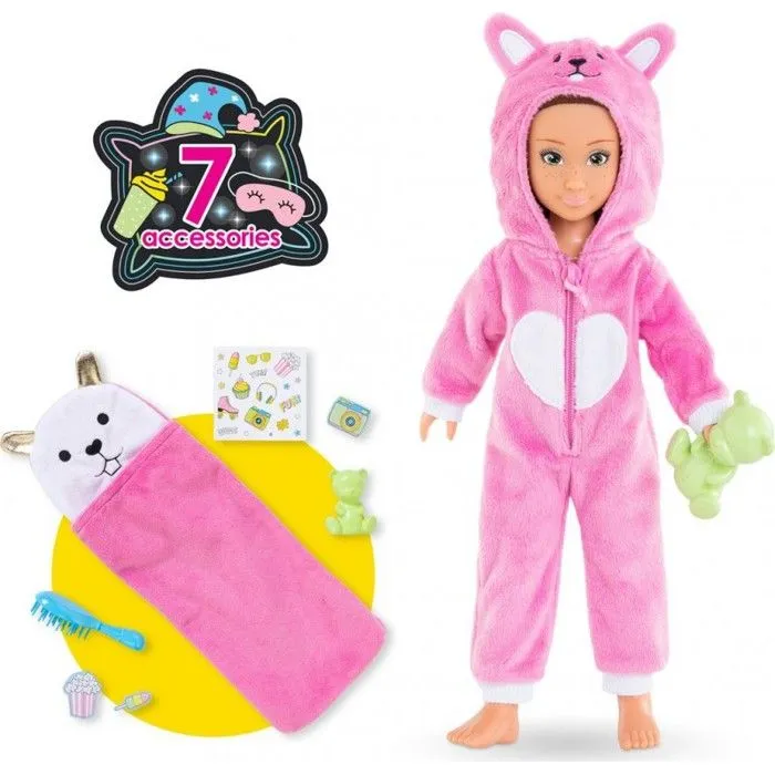 Coffret Poupée Corolle Girls Zoé Pyjama Party-0
