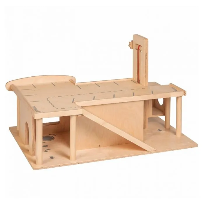 Grand garage en bois  - jeu-0