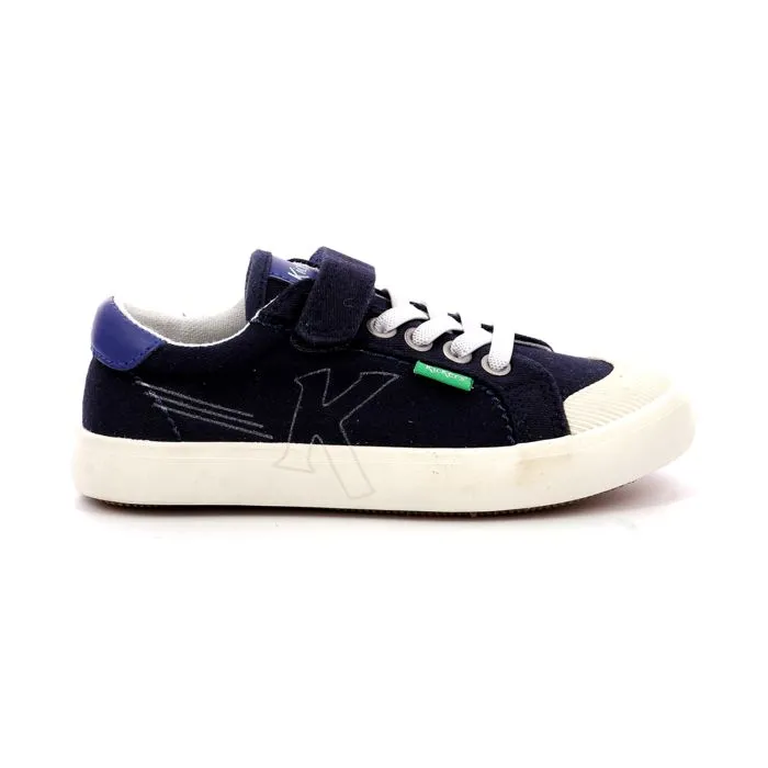 Baskets basses - KICKERS - Kickgoldi - Marine - Élastique - Confort optimal-0