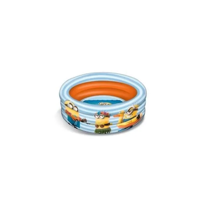Piscine gonflable - DESPICABLE ME - Les Minions - Bleu - Pour enfants de 10 mois et +-0