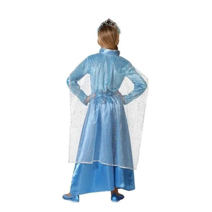 Déguisement princesse - ATOSA - Cape bleue - Robe et ceinture - Fille 3-4 ans - Multicolor-2