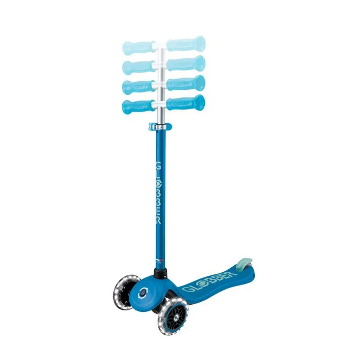 Globber - Trottinette 3 roues PRIMO PLUS GLOW LIGHTS - Bleu Pétrole-3