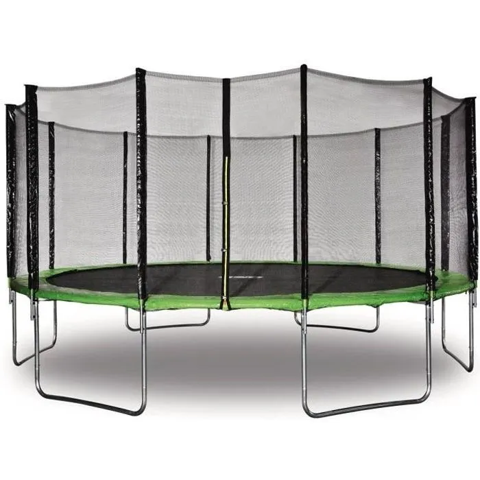 Trampoline " Yoopi " - Ø 4.90 m - Vert-0