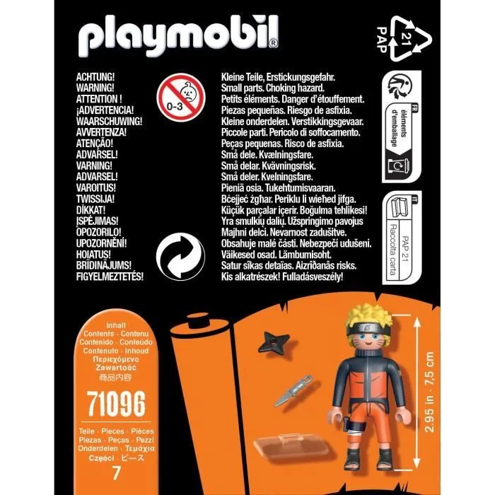 PLAYMOBIL Figurine Naruto, Naruto Shippuden, Dès 5 ans-3