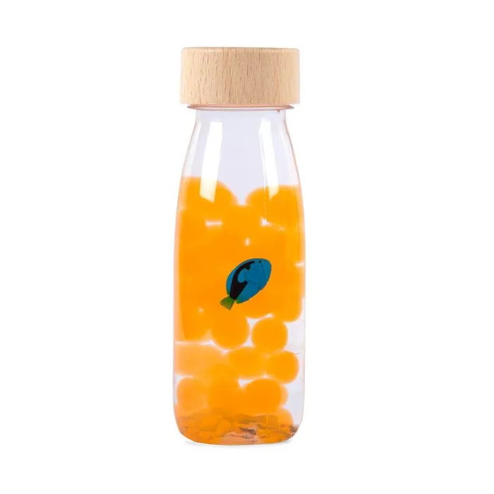 Bouteille sensorielle Sound Poisson bleu-0