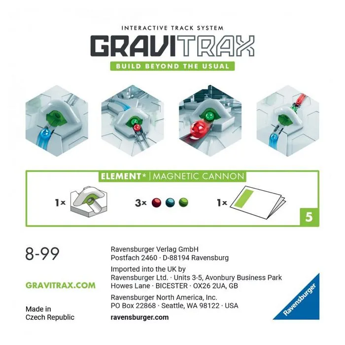 Ravensburger GraviTrax Erweiterung-Set Gauß Kanone - 22413-1