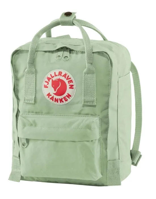 Sac à dos - Fjall Raven - Kanken Mini - 29 cm - Vert menthe - Léger et résistant-1