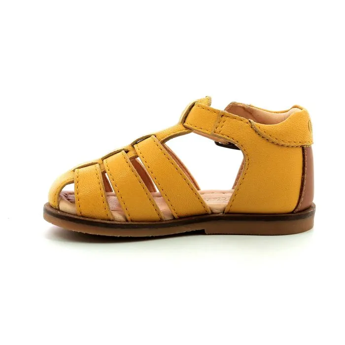 ASTER Sandales Nosmo Jaune-3