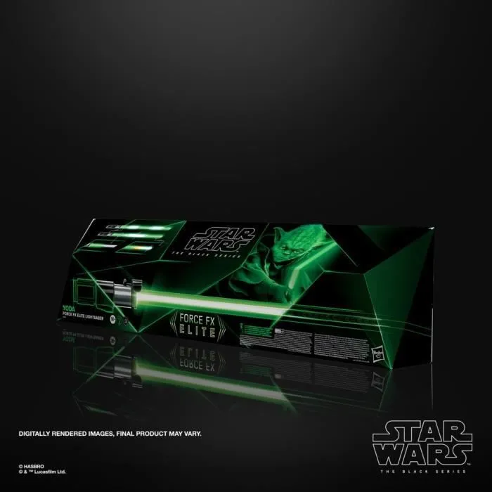Sabre Laser électroniquede Yoda Premium Force FX Elite, Article de Cosplay pour Adultes, Star Wars The Black Series-8