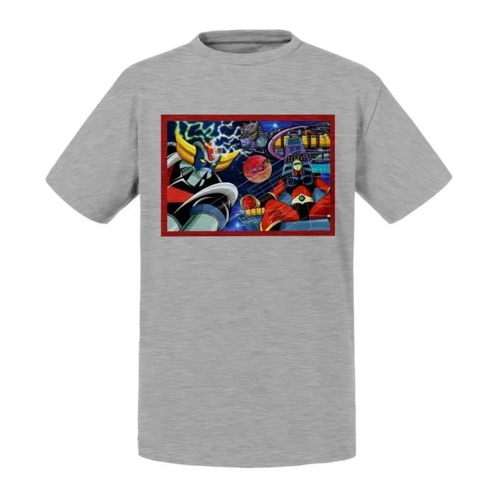 T-shirt Enfant - FABULOUS - Goldorak - Gris - Manches courtes - Coton-0