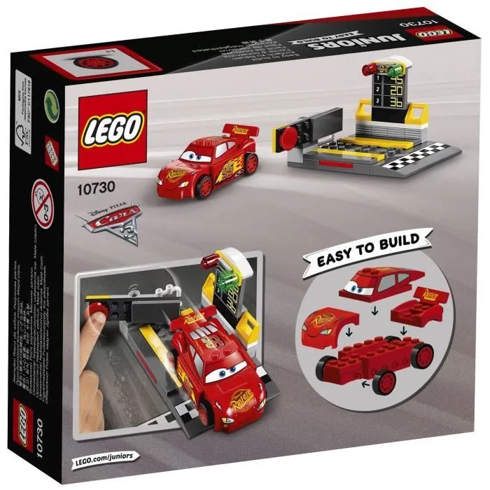 LEGO® Juniors Cars 3 10730 Le Propulseur de Flash McQueen-2