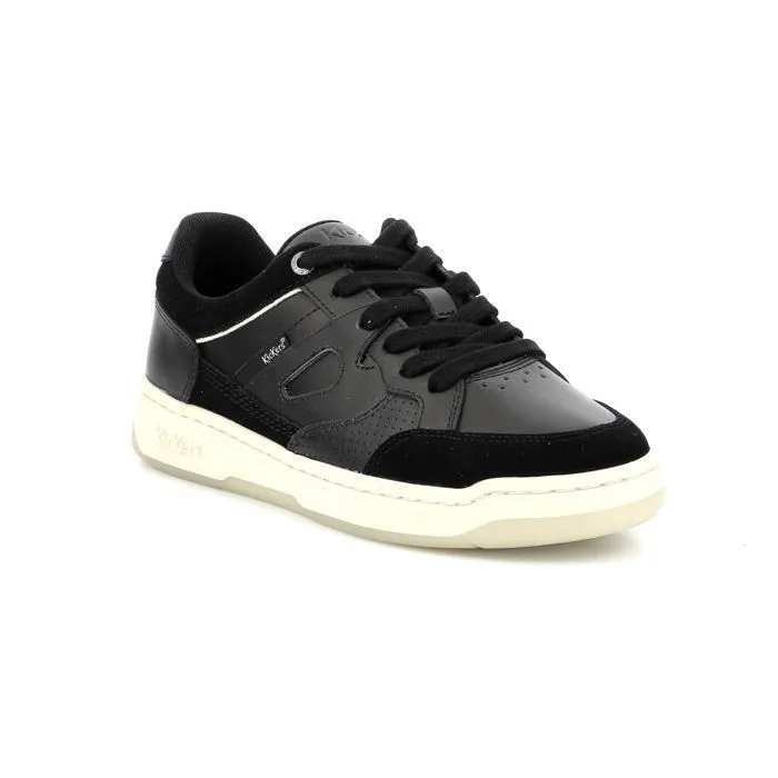 KICKERS Baskets basses Kikouak Jr Bleu/blanc-1
