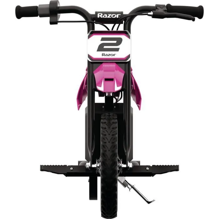 Moto Cross Electrique enfant Dirt Rocket MX125 - RAZOR - Rose - 2 roues - Batterie - 40 minutes-1