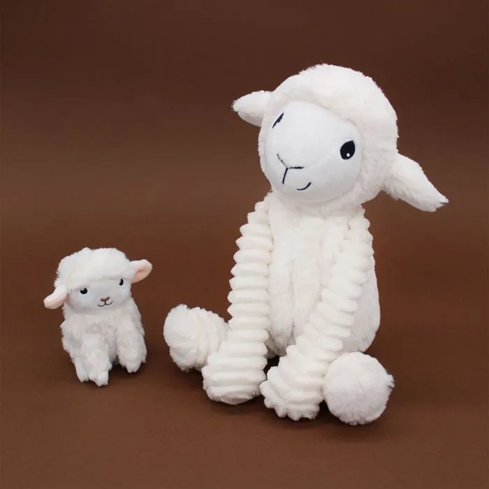 Peluche - Les Déglingos - Olou Mouton - 24 cm - Bébé - Polyester recyclé-1