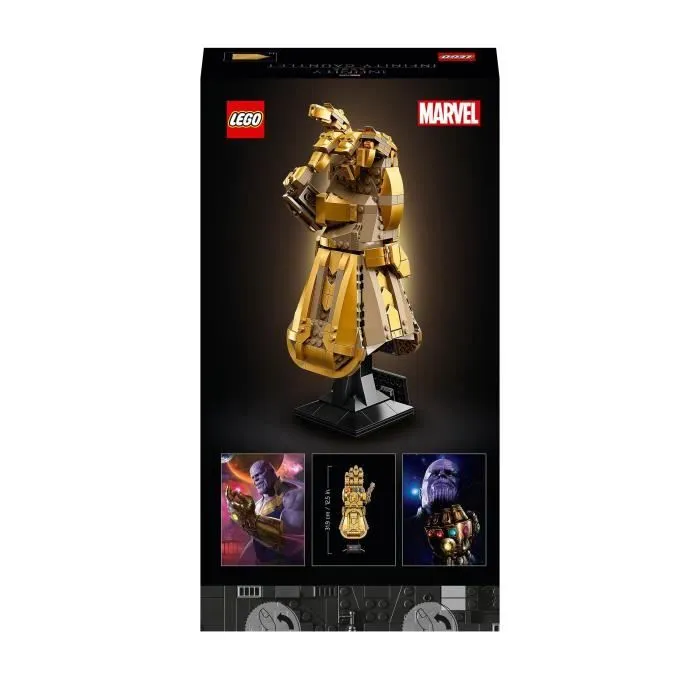 LEGO® 76191 Marvel Le Gant de l’infini –Thanos à construire pour Adultes, Cadeau, Décoration-4