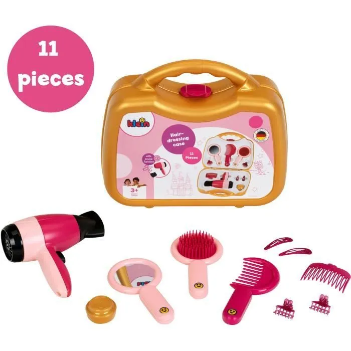 Mallette de coiffure avec sèche-cheveux électronique - KLEIN - 5559 - Dès 3 ans-1