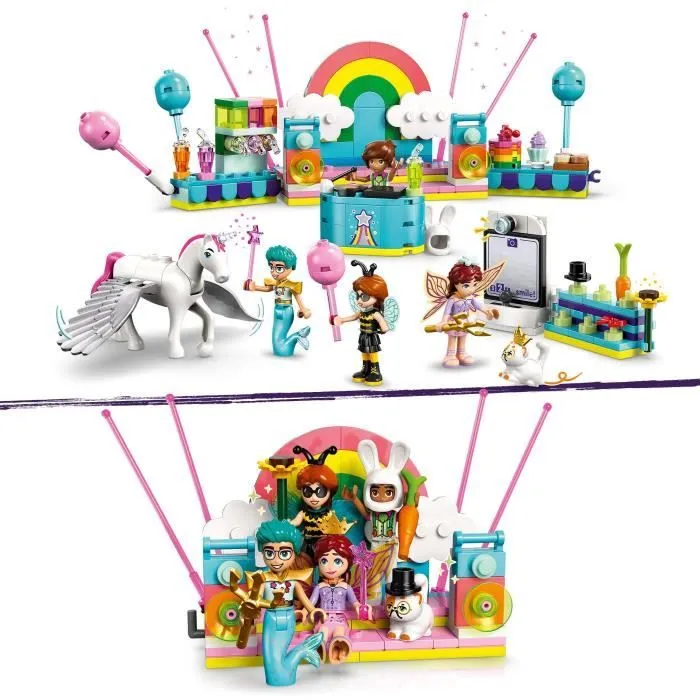 LEGO Friends 42661 Soirée Déguisée avec une Licorne et une Fée - Jeu pour Fille dès 6 Ans-2