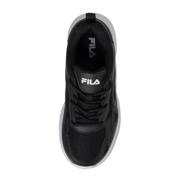 Baskets enfant FILA Ventosa - Noir - À scratch - Mesh et cuir synthétique-2