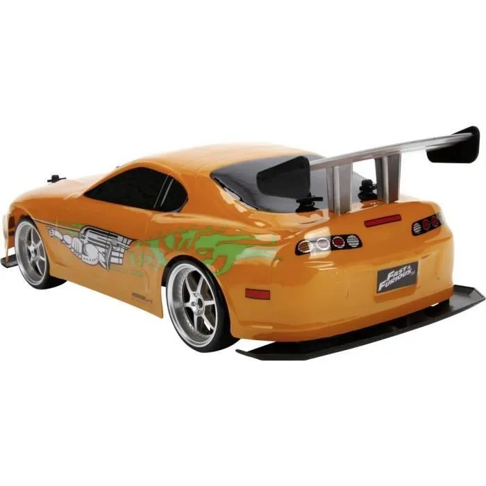 Voiture RC électrique - JADA TOYS - Fast and Furious 1995 Toyota - 4 roues motrices - Blanc-1