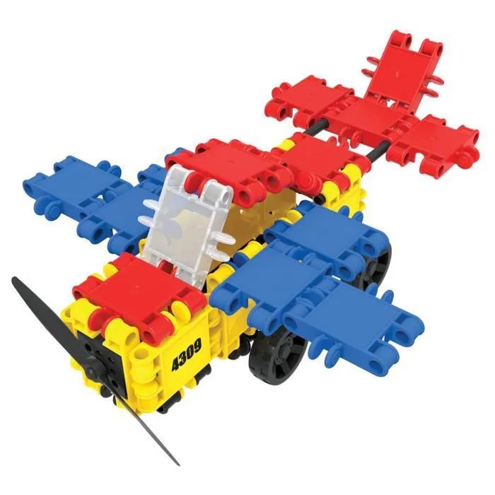 Jeu de construction Drum 10 en 1 - CLICS - 226 clics - 49 accessoires et autocollants-3