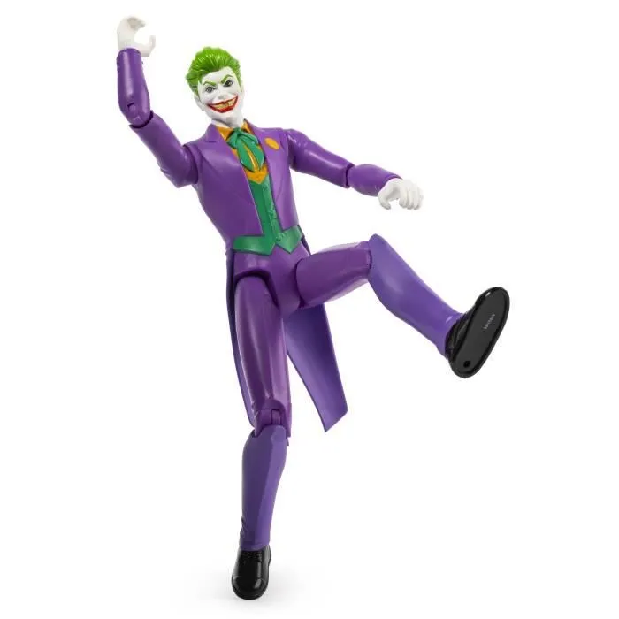 Figurine Joker 30 cm - Batman - SPIN MASTER - Figurine articulée grand format - Blanc-2
