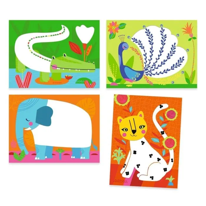 Coloriage - Djeco - Des points c'est tout ! - Multicolore - Enfant - Mixte-4