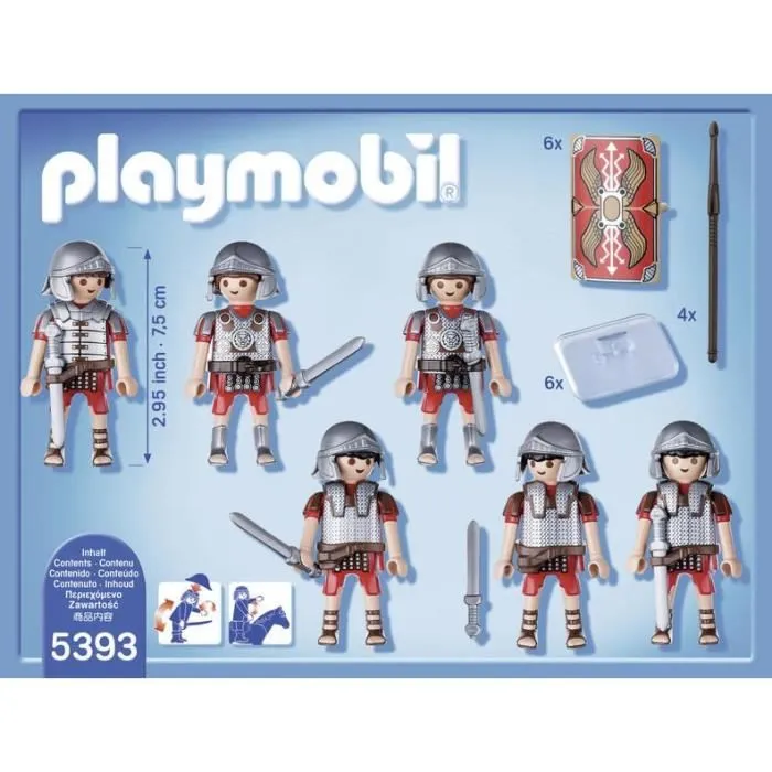 PLAYMOBIL - Bataillon Romain - HISTORY - Mixte - A partir de 4 ans-1
