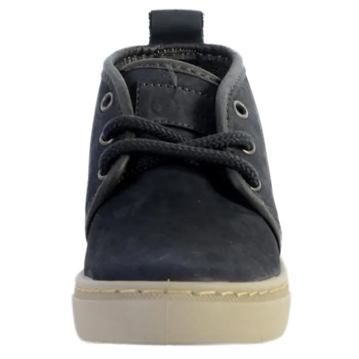 Basket Montante Enfant - Natural World - Safari On Nappa - Cuir - Noir - Confort exceptionnel-3