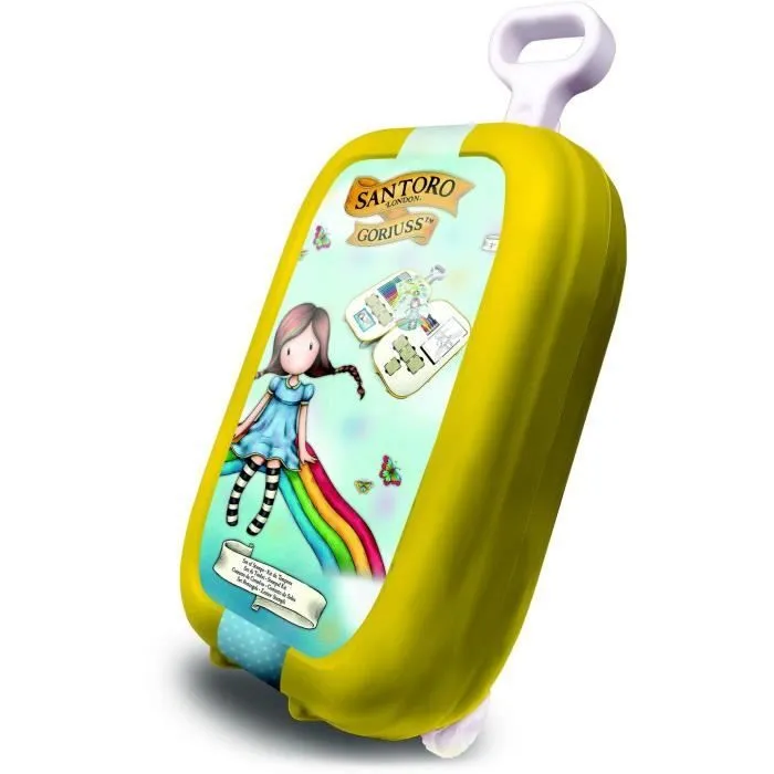 Trolley - MULTIPRINT - 64136 - 7 tampons Gorjuss, 5 crayons, 18 feutres-0