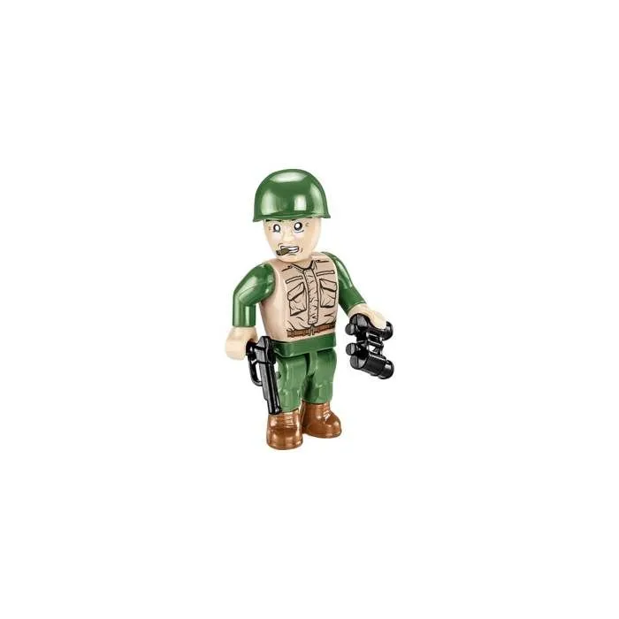 Jeux de construction - Guerre du Vietnam Tank M41A3 Walker Bulldog - 625 pièces - 2 figurines Cobi-5