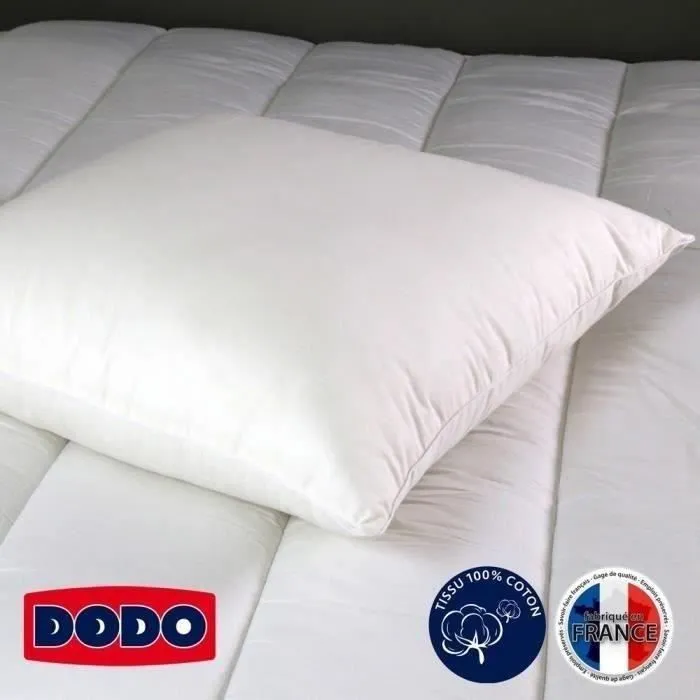 DODO Oreiller moelleux Imperial - 60 x 60 cm - Blanc-1