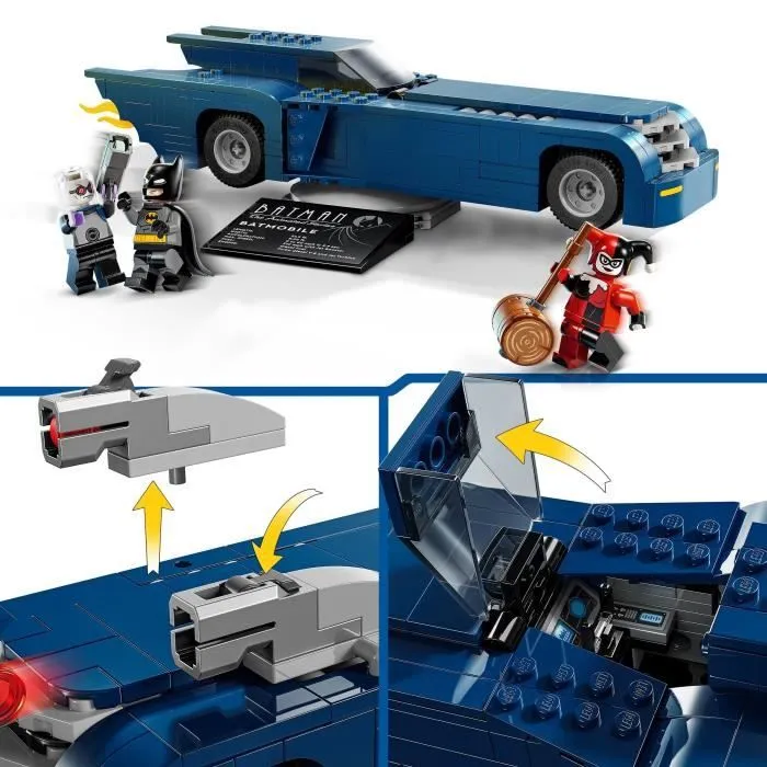 LEGO® Super Heroes DC 76274 Batman avec la Batmobile contre Harley Quinn et Mr. Freeze-2