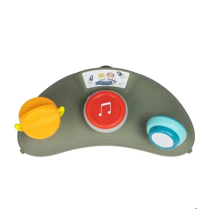 BEBECONFORT Trotteur Dalia avec tablette musicale,De 6 à 18 mois (12kg),Mineral Green-4