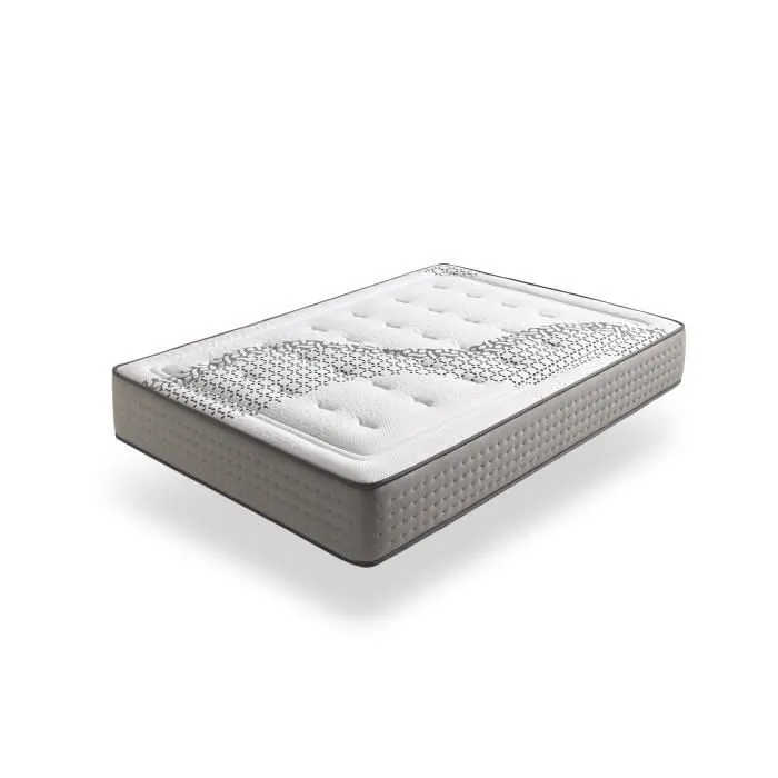 Matelas 90x200 cm Brooklyn Paradise epaisseur 24 cm ± 2 Anti-acariens Respirant. ECCOX-0