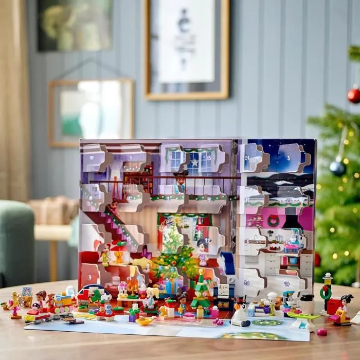 LEGO® 41690 Friends Calendrier de l’Avent 2021, Mini-Jouets de Construction pour Enfants dès 6 Ans, avec 5 Micro-Poupées-4