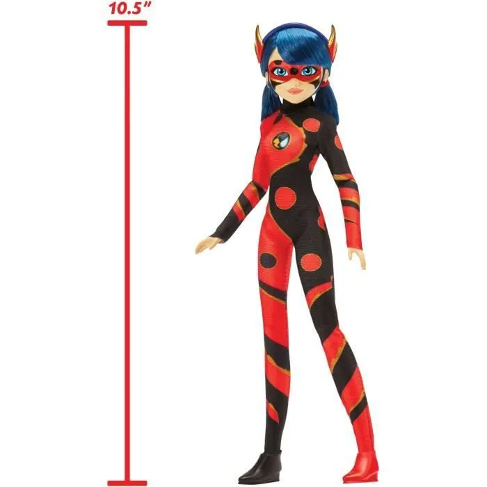 Bandai - Miraculous Ladybug - Poupée Dragon Bug 26 cm-1