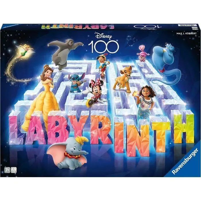 Labyrinthe Disney 100ème anniversaire - Jeu de plateau - 4005556274604 - Ravensburger-0