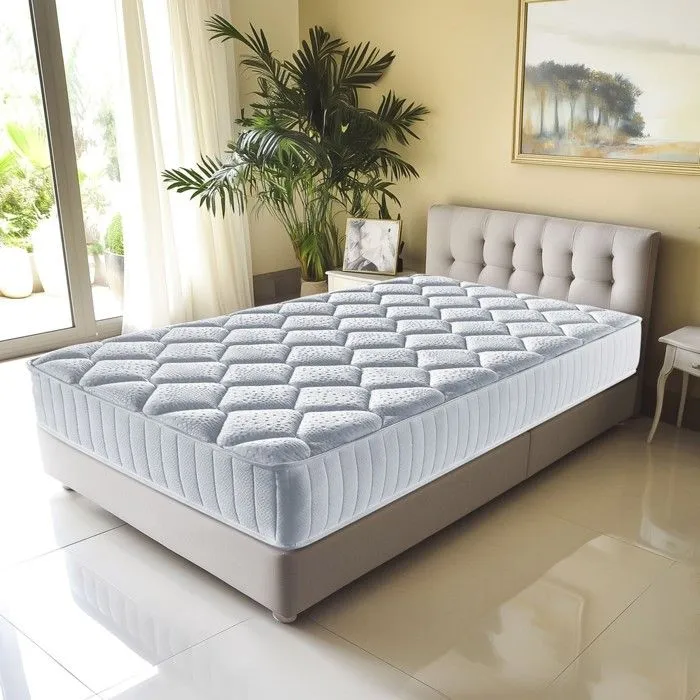 Matelas Ressorts Ensachs Mmoire de Forme 80 Kgm3 - Accueil Ferme - 80x200 cm-0