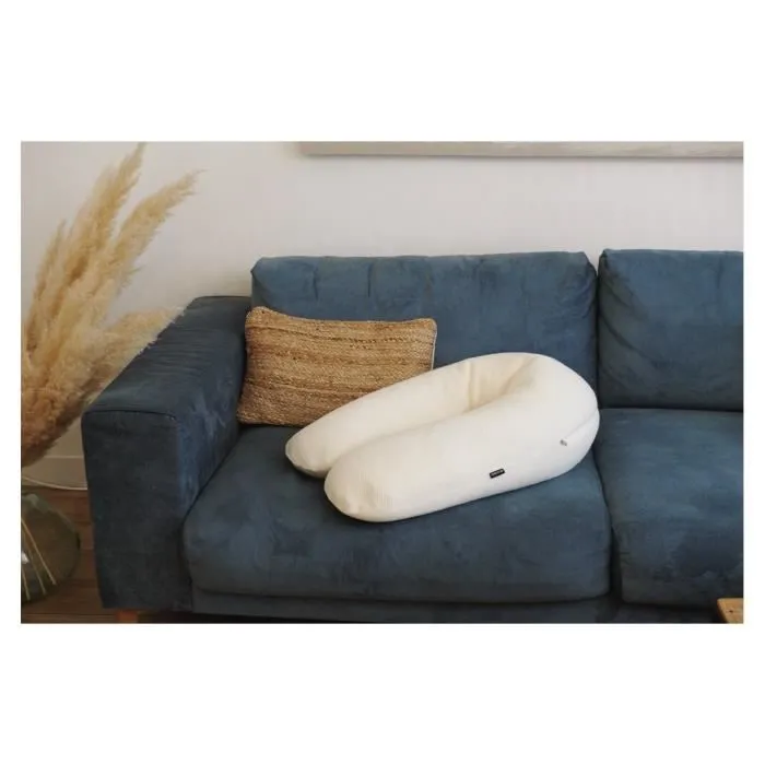 Coussin de maternité et d'allaitement Multirelax Organic Coton Écru-3
