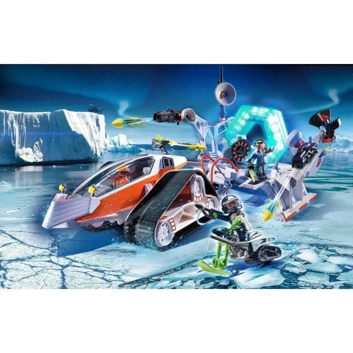 PLAYMOBIL - 70230 - Véhicule de commande de la Spy Team-1