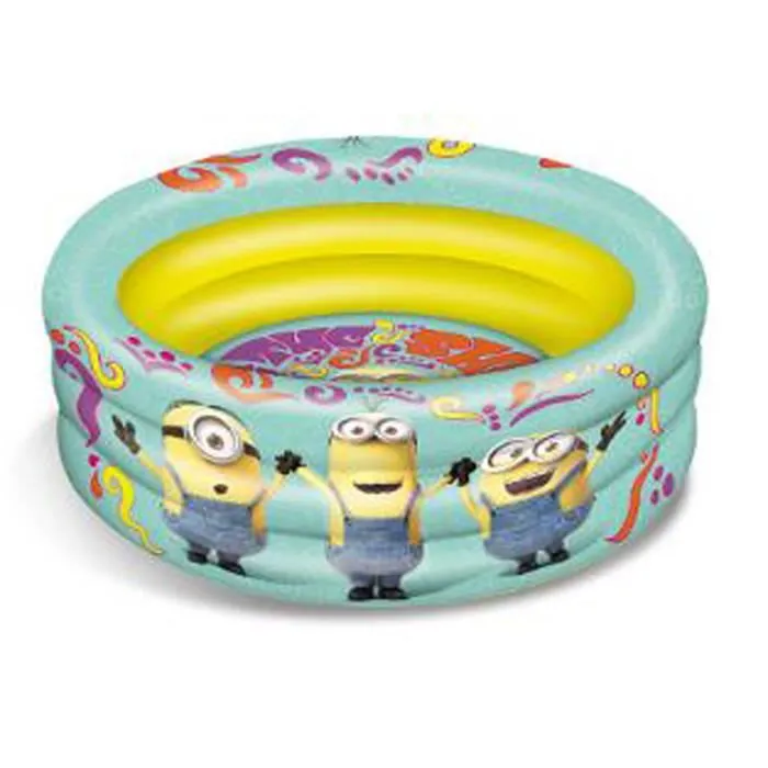 Piscine gonflable - PEGANE - Les Minions - Plastique résine - 100 x 100 x 30 cm-0