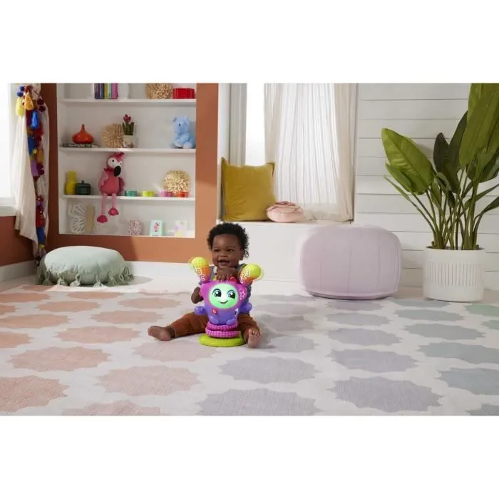 Fisher-Price-DJ le Robot Danseur à Rebond-Jouet d’éveil en français HRX19-3