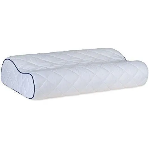 Abeil 1444 Oreiller Ergonomique Mémoire de Forme Polyester Blanc 55 x 35 cm-0