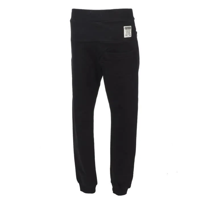 Pantalon de survêtement - Name it - Honk sweat pant jr - Noir - 95% coton - Taille élastique-1